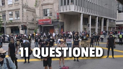 Police question #Lawan participants at Dang Wangi