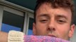 Tom Daley reveals what he was REALLY knitting in viral Olympics snap!
