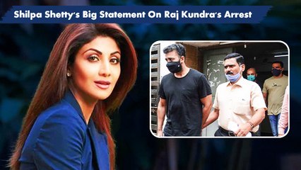 Shilpa Shetty FINALLY Breaks Silence On Raj Kundra Case