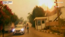 Turkey: in Mugla people are fleeing the wildfires