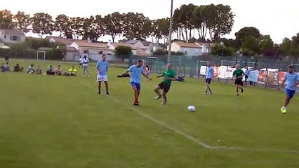 La sortie de balle ''Kimpembesque" de Lucas Chirac en finale de Laverune