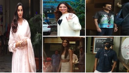Tara Sutaria, Nora Fatehi, Anil Kapoor, Ishaan Khatter & Tamannaah Bhatia Snapped In The City