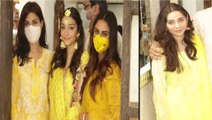 Rhea Chakraboorthy, Krystle D’souza & Sasha Agha Attend Rumi Jaffery’ Daughter Alfia's  Mehendi