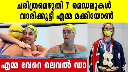 Tokyo Olympics-ഏറ്റവുമധികം മെഡലുകള്‍ സ്വന്തമാക്കിയ വനിതാ താരം | Emma McKeon