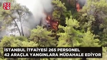 İmamoğlu açıkladı: Yardım tırları yangın bölgesine doğru yola çıkıyor