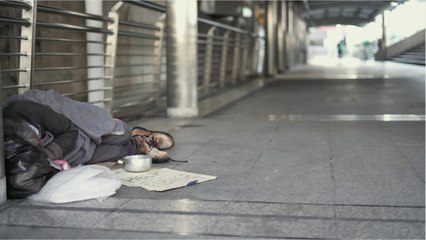 HOMELESS MAN CHARGED WITH MURDER