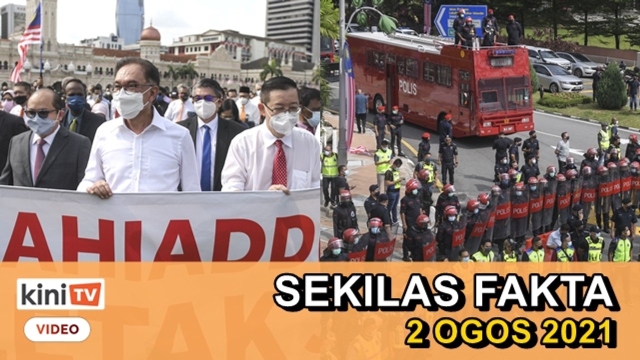 Kerajaan Muhyiddin dah tumbang!, Pembangkang lapor polis sekatan ke Parlimen - SEKILAS FAKTA