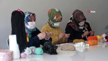 Kadınların azmi: Ürettikleri oyuncak bebekler Amerika'ya gidiyor