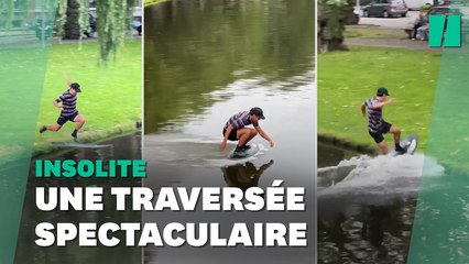 Voilà comment traverser une rivière sans se mouiller les pieds