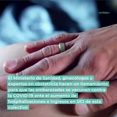 Sanidad hace un llamamiento a las embarazadas para que se vacunen frente a la COVID-19