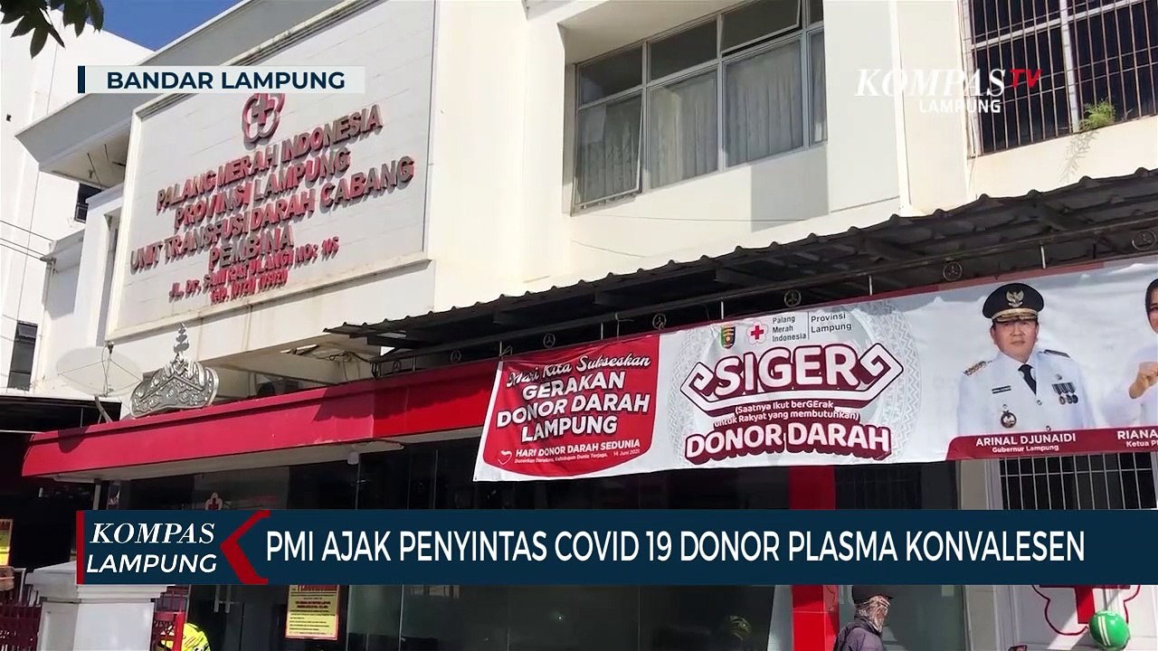 PMI Ajak Penyintas Covid 19 Donor Plasma Konvalesen Demi Bias Membantu Penyembuhan Pasien Covid 19