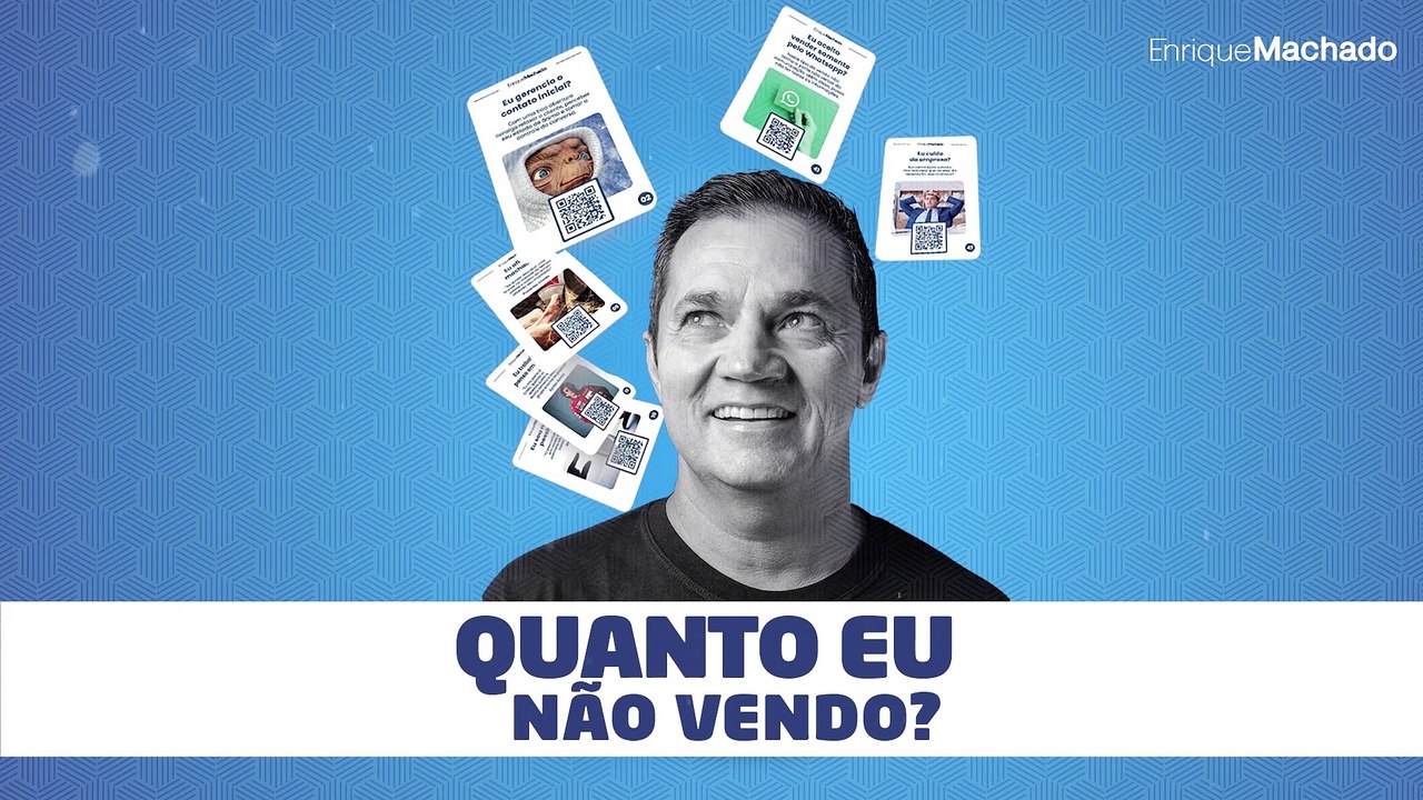 BARALHO "QUANTO EU NÃO VENDO?" CARTA - 24