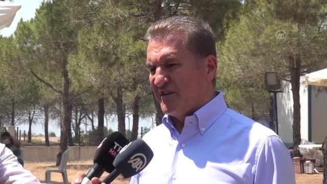 Son dakika haberleri | TDP Genel Başkanı Sarıgül, Manavgat Yangın Yönetim Merkezi'nde konuştu