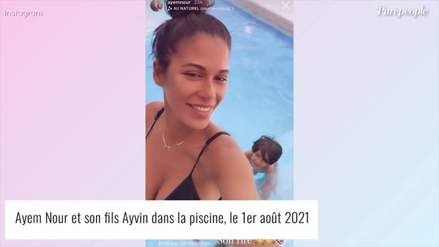 Ayem Nour dévoile le visage d'Ayvin pour la première fois, il lui ressemble beaucoup !