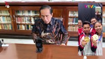 Jawaban Polii dan Apriyani Setelah Bikin Jokowi Deg-degan