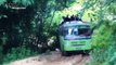 Crazy Bus VS Dangerous Roads   Bus Nearly Falls off Cliff,  Crossing Extremely Muddy u0026 Steep Hill@ Amazing Azad@24th BCSEdu