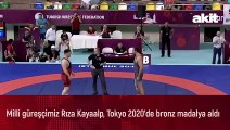 Milli güreşçimiz Rıza Kayaalp, Tokyo 2020'de bronz madalya aldı
