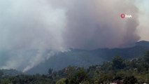 Manavgat’ta çıkan orman yangını 6’ıncı gününde devam ediyor