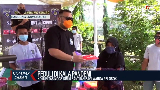Komunitas Moge Kirim Bantuan Bagi Warga Pelosok