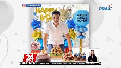 Dingdong Dantes, simpleng ipinagdiwang ang 41st birthday kasama ang pamilya | 24 Oras