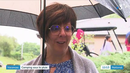 Vacances : pour les campeurs, le soleil est aux abonnés absents
