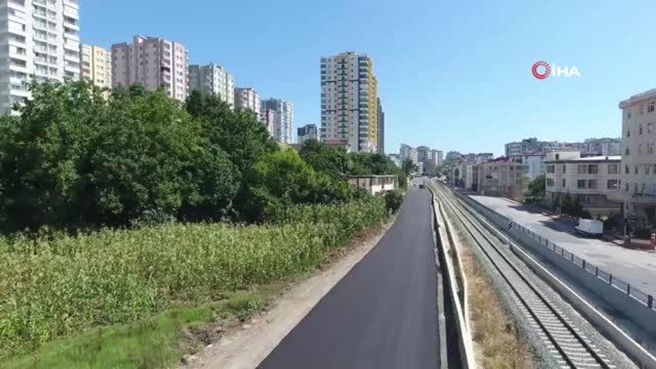 İlkadım Belediyesi sıcak asfalt serim çalışmalarını hızlandırdı