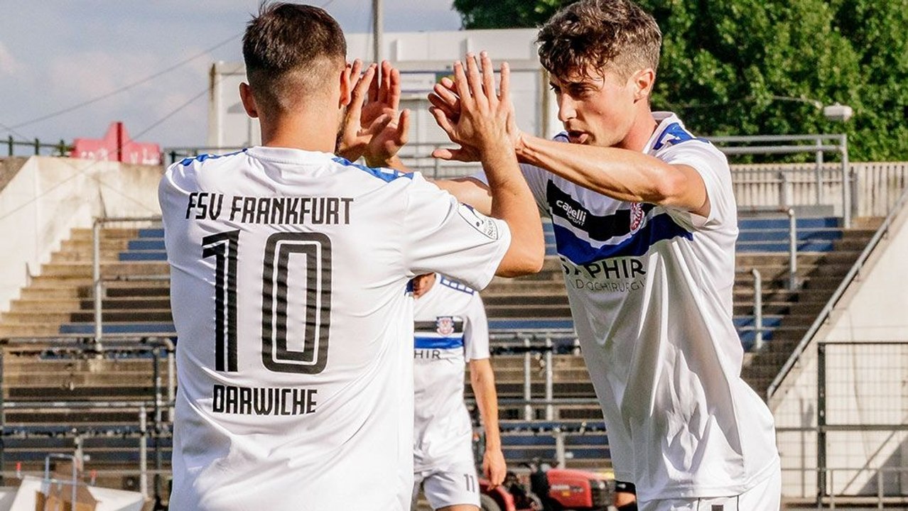 Dominanter FSV Frankfurt mit Spielfreude gegen Hanau