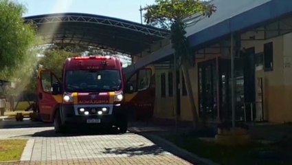 Criança sofre queda no interior do Cmei Professora Vicentina Guisso e é socorrida pelo Siate