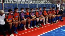 Umuarama Futsal retoma treinos após grave acidente com ônibus na BR-376 - Treino