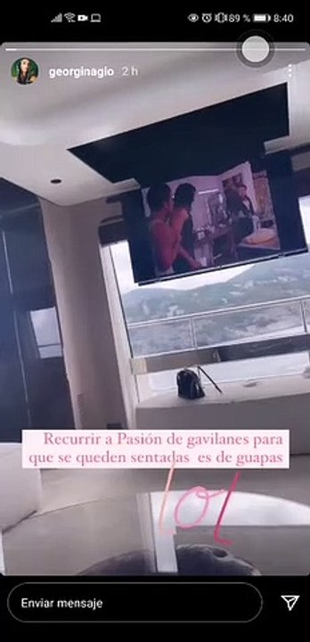 Hijas de Cristiano Ronaldo se hipnotizan viendo telenovela colombiana