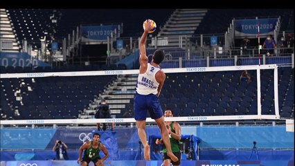 Vôlei de praia: Alison e Álvaro vão às quartas de final