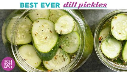 Best Ever Dill Pickles