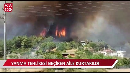 Marmaris'te vatandaşlar yanma tehlikesi geçirdi