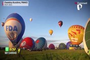 Las impresionantes imágenes del festival mundial de globos aerostáticos en Francia