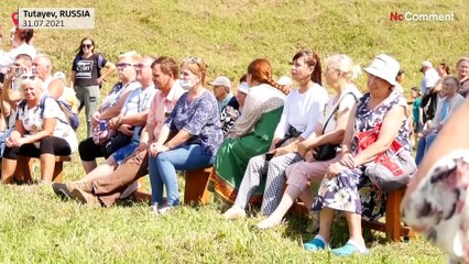 Фестиваль звонарей "Перед Спасом" прошел на берегу Волги