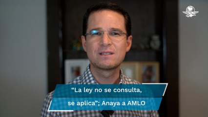 La consulta fracasó "porque la gente se cansó de distractores y estupideces”: Ricardo Anaya