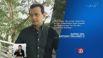 Trillanes, sinabing nakaalarma ang pahayag ni VP Robredo na maaaring hindi siya tumakbo at mag-eendorso na lang | Saksi