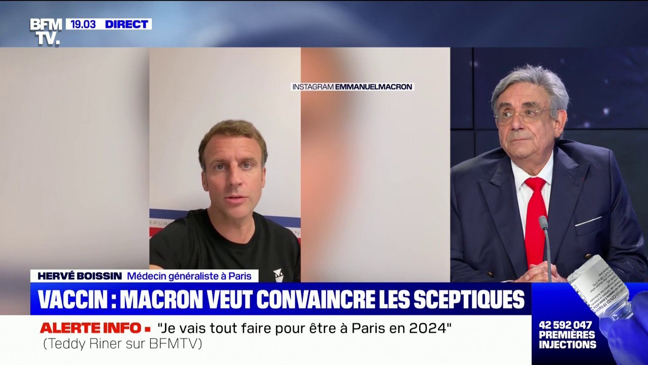 Pour le docteur Boissin, "les jeunes vont mettre une pression énorme sur leurs parents pour se faire vacciner"