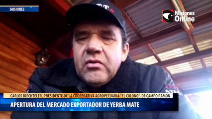 Apertura del mercado exportador de yerba mate