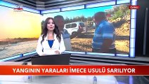 Yangının Yaraları İmece Usulü Sarılıyor...