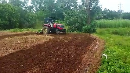 Solis Yanmar 5015 4WD with Rotavator | Agricultur Farming Machine | Power Engin @Zubair Menothil