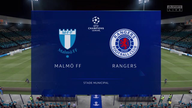 Malmo vs Rangers || UEFA Champions League - 3rd August 2021 || Fifa 21