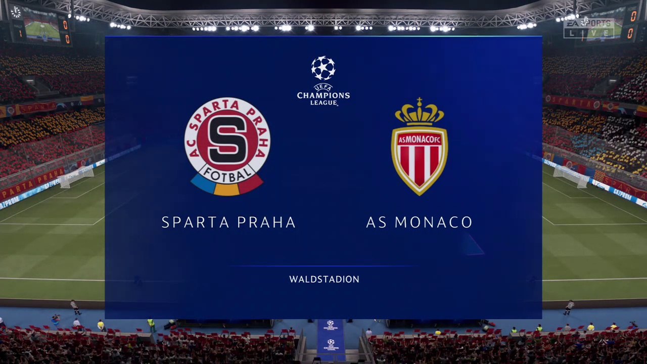 Sparta Praha vs Monaco || UEFA Champions League - 3rd August 2021 || Fifa 21