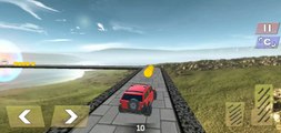 Impossible jeep Offroad stunt drive