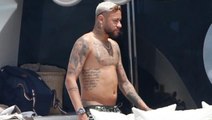 Neymar son haliyle futbolseverleri şaşırttı! Tatilde kilo alan yıldız futbolcu objektiflere yakalandı