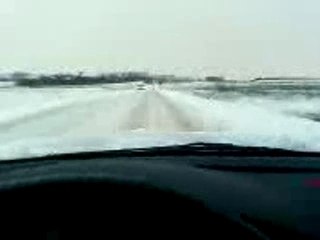 Route enneigée
