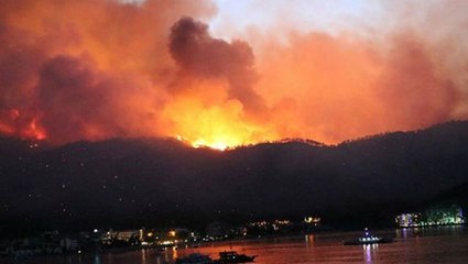 Günlerdir yangınla mücadele eden afet bölgesine Meteoroloji'den kritik sıcaklık uyarısı! Bitiş tarihini de verdiler