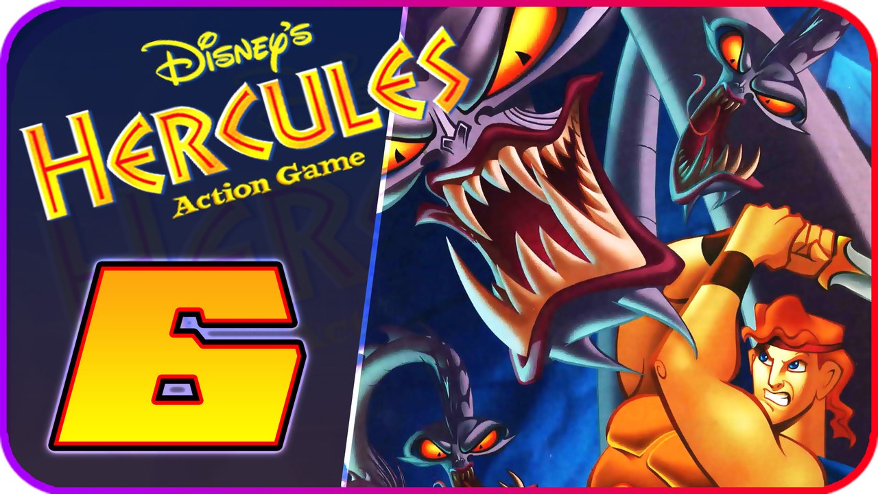 Disney's Hercules Walkthrough Part 6 (PS1) 100% - Cyclops Attacks