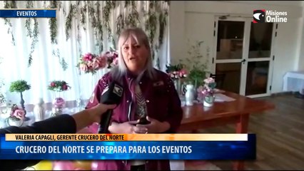 Crucero del Norte se prepara para los eventos