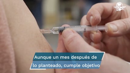 EU llega a 70% de su población adulta con al menos una dosis antiCovid